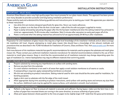 Installation Instructions (2)